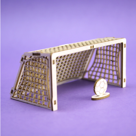 Tekturka Crafty Moly 3D Bramka Piłkarska